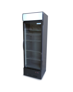  Холодильна шафа для напоїв GoodFood BC360BB2LED чорна-чорна